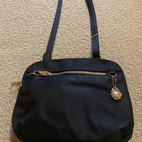 Travelon Black Crossbody Anti-Theft Travel Purse - Picture 3 of 9